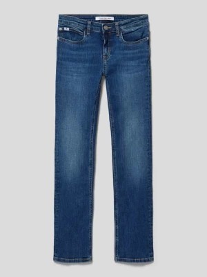 Zdjęcie produktu Jeansy o rozkloszowanym kroju z naszywką z logo Calvin Klein Jeans