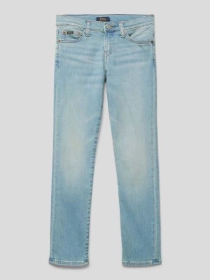 Zdjęcie produktu Jeansy z prostą nogawką i naszywką z logo model ‘ELDRIDGE’ Polo Ralph Lauren Teens