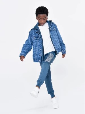 Zdjęcie produktu Karl Lagerfeld Kids Spodnie dresowe Z24154 S Niebieski Regular Fit
