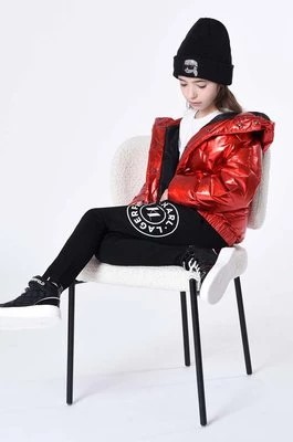 Zdjęcie produktu Karl Lagerfeld kurtka dziecięca kolor czerwony