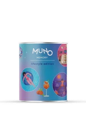 Zdjęcie produktu Karty MunoMemory Lifestyle Edition by Małgorzata Zych w ozdobnej tubie Muno P MUNO puzzle