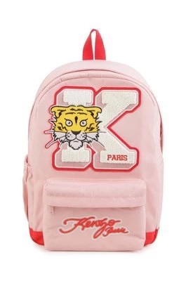 Zdjęcie produktu Kenzo Kids plecak dziecięcy kolor różowy duży z nadrukiem K60023 Kenzo kids