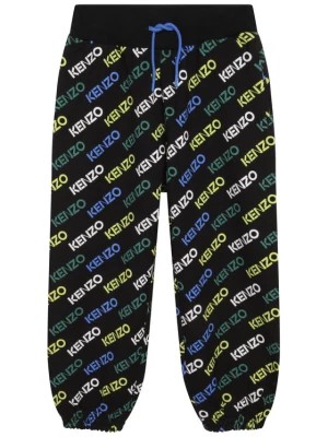 Zdjęcie produktu Kenzo Kids Spodnie dresowe K24291 S Czarny Regular Fit