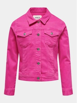 Zdjęcie produktu Kids ONLY Kurtka jeansowa Amazing 15246120 Różowy Regular Fit