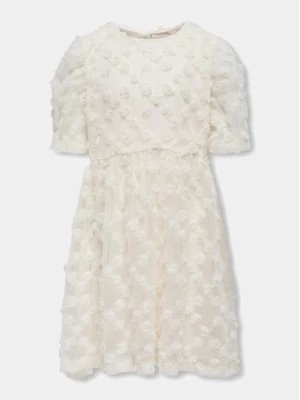 Zdjęcie produktu Kids ONLY Sukienka elegancka Rosita 15320277 Biały Regular Fit