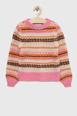 Zdjęcie produktu Kids Only sweter dziecięcy kolor różowy ciepły