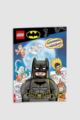Zdjęcie produktu "Kolorowanka z naklejkami. LEGO: Batman" książka z zadaniami AMEET