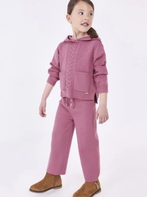 Zdjęcie produktu Komplet dziewczęcy długie spodnie + bluzka różowy Mayoral