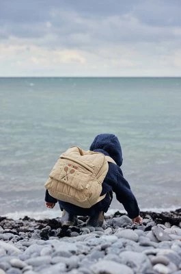 Zdjęcie produktu Konges Sløjd plecak dziecięcy kolor beżowy duży z aplikacją