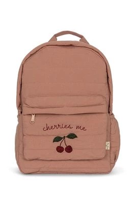 Zdjęcie produktu Konges Sløjd plecak dziecięcy kolor różowy duży z aplikacją