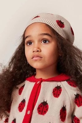 Zdjęcie produktu Konges Sløjd sweter wełniany dziecięcy kolor czerwony ciepły