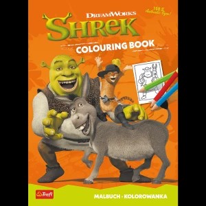 Zdjęcie produktu Książka aktywizująca Shrek, kolorowanka