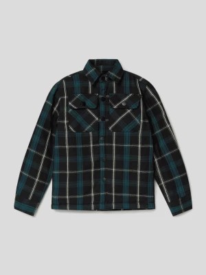 Zdjęcie produktu Kurtka koszulowa ze wzorem w szkocką kratę model ‘DARREN’ jack & jones