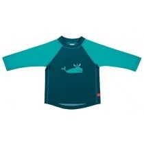 Zdjęcie produktu Lassig Koszulka do pływania z długim rękawem Blue whale UV 50+ 0-6 m-cy