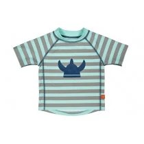 Zdjęcie produktu Lassig Koszulka T-shirt do pływania Striped aqua UV 50+ 0-6 m-cy