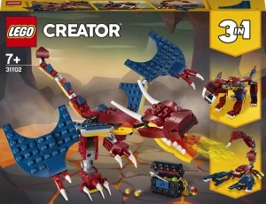 Zdjęcie produktu Lego 31102 Creator Smok ognia