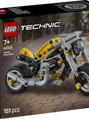 Zdjęcie produktu LEGO 42225 Technic Żółty motocykl Lego