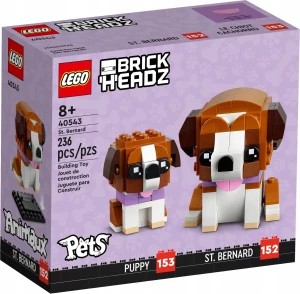 Zdjęcie produktu Lego Brickheadz Pies Bernardyn 40543
