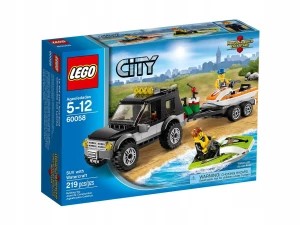 Zdjęcie produktu Lego City 60058 Terenówka ze skuterami