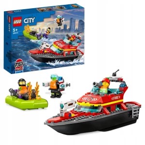 Zdjęcie produktu Lego City Łódź strażacka 60373