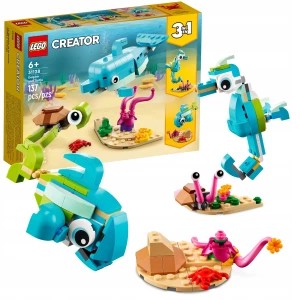 Zdjęcie produktu Lego Creator 3 w 1 31128 Delfin i żółw