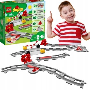 Zdjęcie produktu Lego Duplo 10882 Tory Kolejowe Zestaw