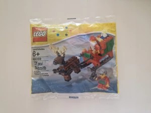 Zdjęcie produktu Lego Exklusiv Santa Sleight 40059