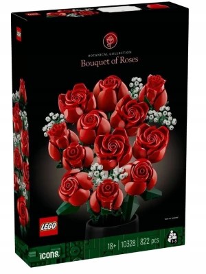 Zdjęcie produktu Lego Klocki Icons 10328 Bukiet róż