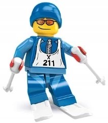 Zdjęcie produktu Lego Minifigures col028 Skier