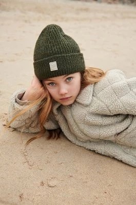 Zdjęcie produktu Liewood czapka wełniana dziecięca kolor brązowy wełniana