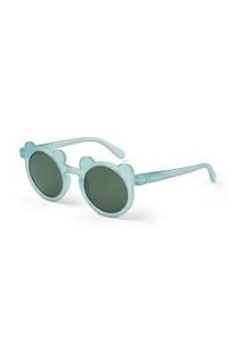 Zdjęcie produktu Liewood okulary przeciwsłoneczne dziecięce Darla mr bear 4-10 Y kolor turkusowy