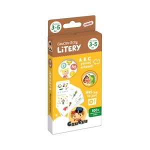 Zdjęcie produktu Litery 3-5 lat CzuCzu uczy Czuczu