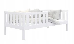 Zdjęcie produktu ﻿Łóżko drewniane 160x80 + materac BOBO P