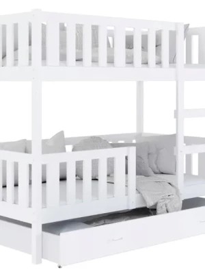 Zdjęcie produktu ﻿Łóżko piętrowe 160x80 + materace BOBO