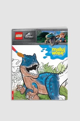 Zdjęcie produktu "Maluj wodą. LEGO: Jurassic World" książka z zadaniami AMEET