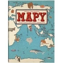 Zdjęcie produktu Mapy. Obrazkowa podróż po lądach, morzach i kulturach świata. Edycja niebieska Dwie Siostry