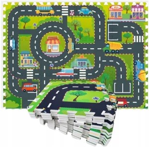 Zdjęcie produktu MATA PIANKOWA PUZZLE DROGA COIL