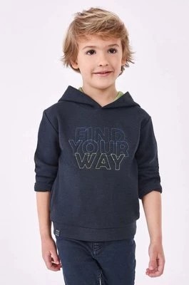 Zdjęcie produktu Mayoral bluza dziecięca kolor szary z kapturem z nadrukiem