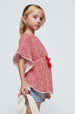 Zdjęcie produktu Mayoral kimono plażowe dziecięce kolor fioletowy