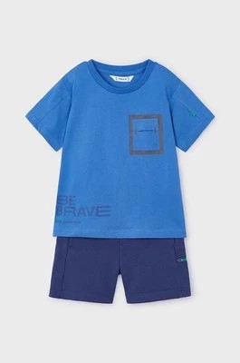 Zdjęcie produktu Mayoral komplet bawełniany dziecięcy kolor niebieski