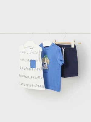 Zdjęcie produktu Mayoral Komplet t-shirt, top i spodenki 1644 Kolorowy