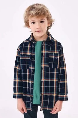 Zdjęcie produktu Mayoral koszula bawełniana dziecięca kolor granatowy