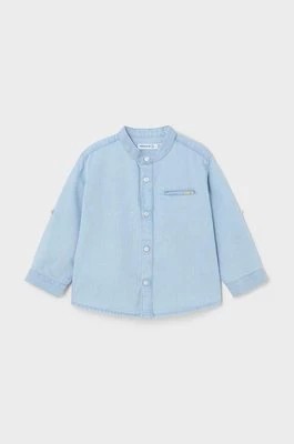 Zdjęcie produktu Mayoral koszula bawełniana niemowlęca kolor niebieski