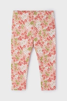 Zdjęcie produktu Mayoral legginsy dziecięce kolor beżowy wzorzyste