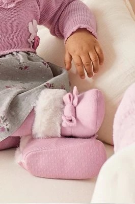 Zdjęcie produktu Mayoral Newborn buty niemowlęce kolor fioletowy