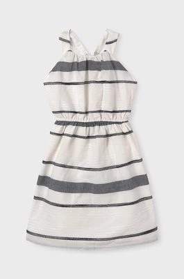 Zdjęcie produktu Mayoral sukienka bawełniana dziecięca kolor czarny mini rozkloszowana
