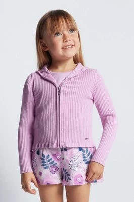 Zdjęcie produktu Mayoral sweter dziecięcy kolor fioletowy gładka