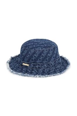 Zdjęcie produktu Michael Kors kapelusz jeansowy kolor niebieski bawełniany
