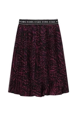 Zdjęcie produktu Michael Kors spódnica dziecięca kolor czarny midi prosta