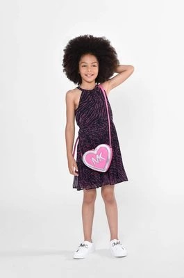Zdjęcie produktu Michael Kors sukienka dziecięca kolor czarny mini prosta